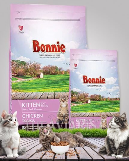 Bonnie super premium kitten Chicken Cat food