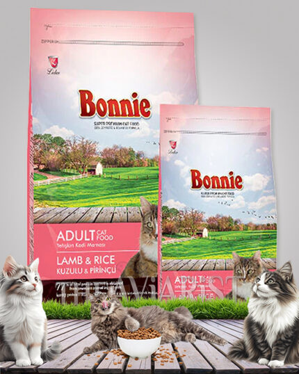 Bonnie Adult Cat Food Lamb and Rice