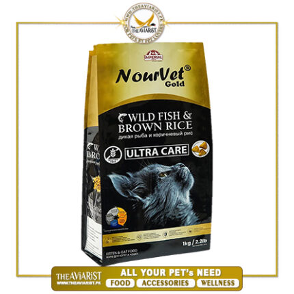 NourVet Gold - Ultrra Care - Cat Food - 1kg