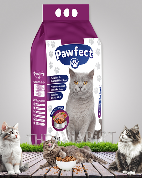 Pawfect Adult Chicken Cat Food 2Kg