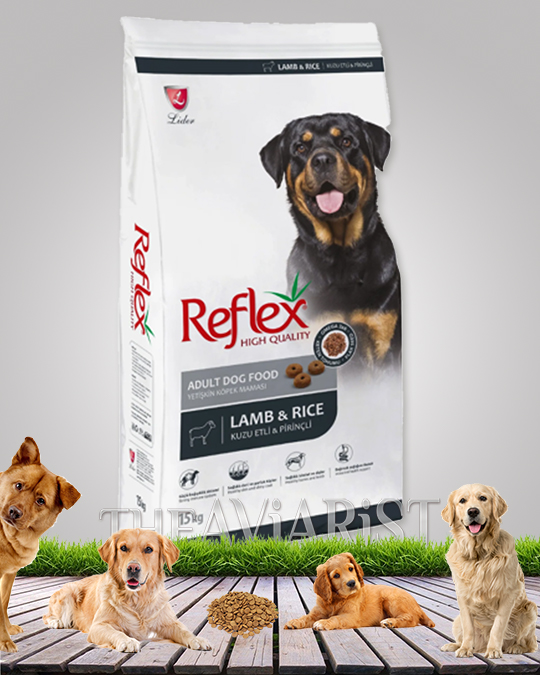 Reflex HIgh Qualitiy Lamb and Rice Adult Dog Food
