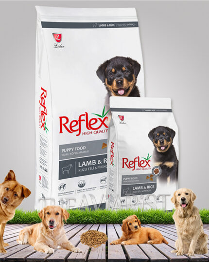 Reflex High Qualitiy Lamb And Rice Puppy Dog Food