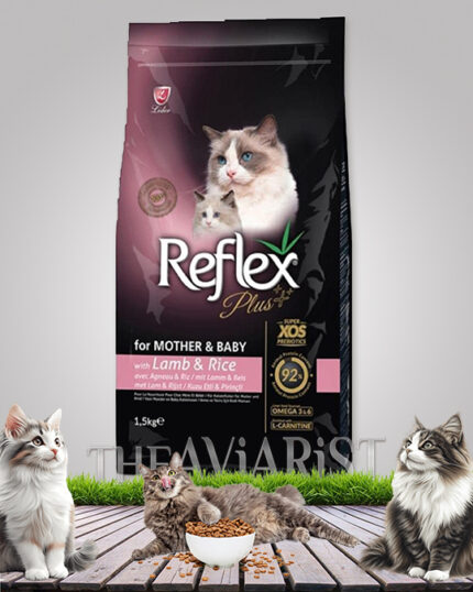 Reflex Plus Cat Food For Mother And Baby With Lamb And Rice