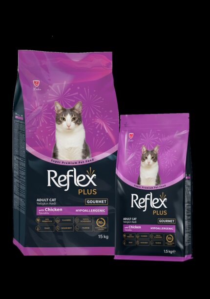 Reflex Plus Gourmet Adult Cat Food with Chicken