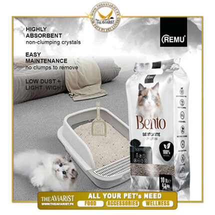 Remu-Bento-Cat-Litter-8.5kg-Black